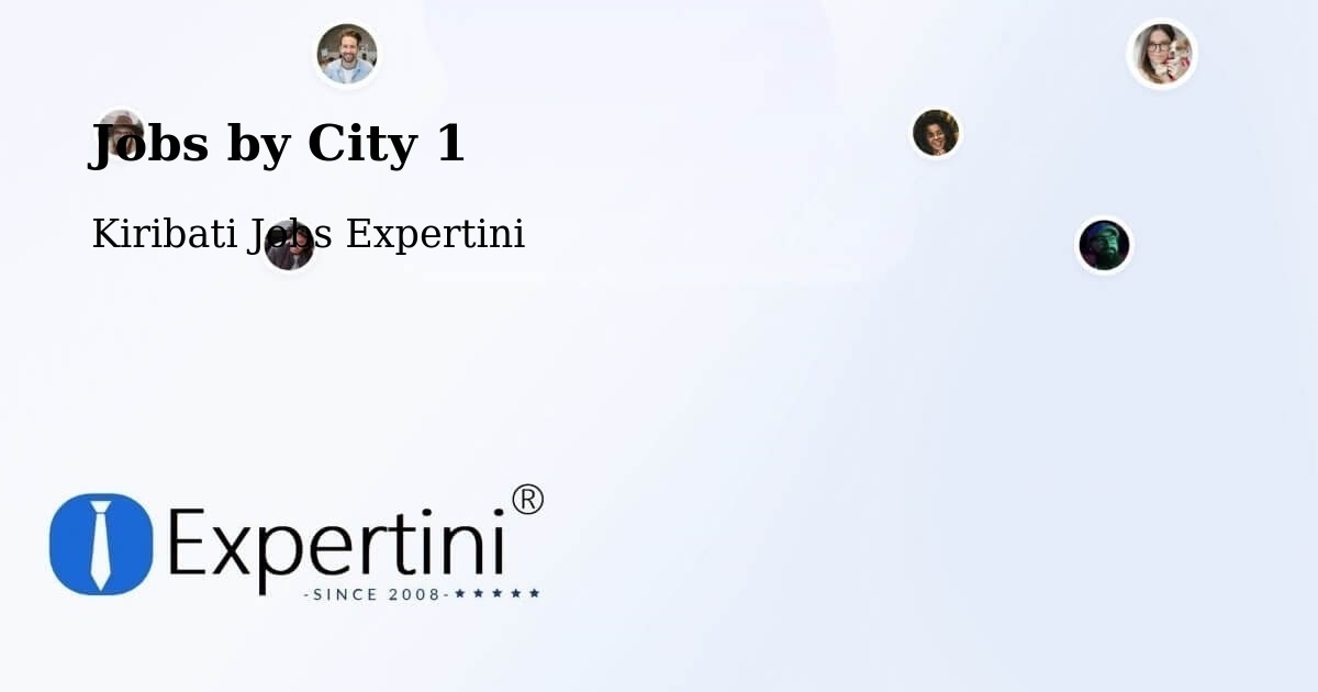 City Jobs in Kiribati - Expertini