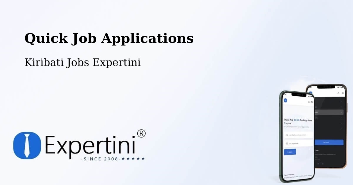 Quick Apply Feature – Banaba - Kiribati Jobs Expertini